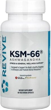 Revive, KSM-66® Ashwagandha, 60 pflanzliche Kapseln