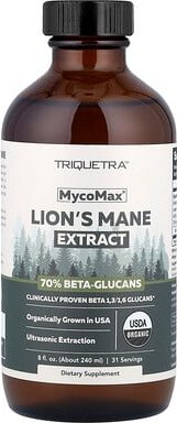 Triquetra Health, MycoMax®, Lion's Mane Extract, Löwenmähneextrakt, 240 ml (8 fl. oz.)