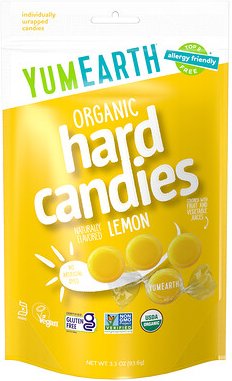 YumEarth, Bio-Lutschbonbons, Cheeky Lemon (Zitrone), 3,3 oz (93,6 g)