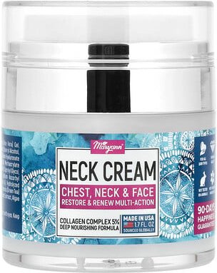 MaryAnn Organics, Halscreme, für alle Hauttypen, 50 ml (1,7 fl. oz.)