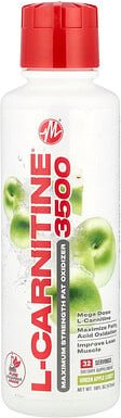 Metabolic Nutrition, L-Carnitine® 3500, L-Carnitine® 3500, „Green Apple Candy“, 473 ml (16 fl. oz.)