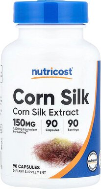 Nutricost, Corn Silk, Maisseide, 150 mg, 90 Kapseln