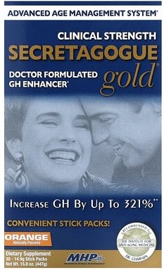 MHP, Secretagogue-Gold, Orange, 30 Sticks, je 14,9 g (0,53 oz.)