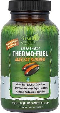 Irwin Naturals, Extra-Energy Thermo-Fuel Max Fat Burner™, 100 mit Flüssigkeit gefüllte Weichkapseln