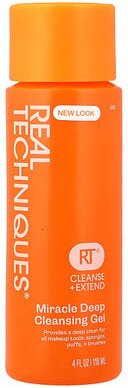 Real Techniques, Miracle Deep Cleansing Gel, Reinigungsgel, 118 ml (4 fl. oz.)