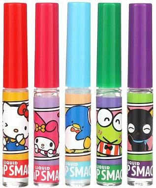 Lip Smacker, Hello Kitty And Friends, Liquid Lip Gloss, flüssiger Lipgloss, bester Geschmack für immer, 5er Pack, 14 ml ...