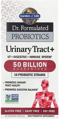 Thumbnail - Garden of Life, Dr. Formulated Probiotics, Urinary Tract+, formulierte Probiotika, 50 Milliarden, 60 pflanzliche Kapseln