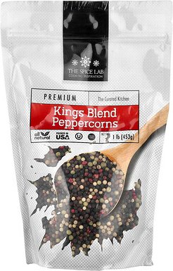 The Spice Lab, Kings Blend Peppercorns, Pfefferkörner, 453 g (1 lb.)