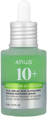 Anua, Azelain Acid 10 Hyaluron Redness Soothing Serum, beruhigendes Serum mit Azelainsäure und 10 Hyaluron, 30 ml (1,01 ...