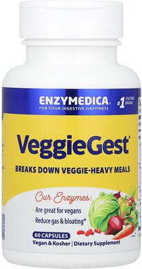 Enzymedica, VeggieGest®, 60 Kapseln
