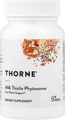 Thorne, Milk Thistle Phytosome, Mariendistel-Phytosom, 90 Kapseln (180 mg pro Kapsel)