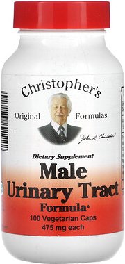 Thumbnail - Christopher's Original Formulas, Formel für die männliche Harnwege, 475 mg, 100 vegetarische Kapseln