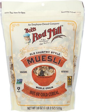 Bob's Red Mill, Old Country Style Muesli, Muesli nach Old Country Style, Vollkorn, 510 g (18 oz.)