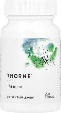 Thorne, Theanine, 90 Kapseln (200 mg pro Kapsel)