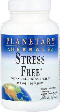 Planetary Herbals, Stress Free®, 90 Tabletten