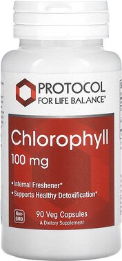 Protocol for Life Balance, Chlorophyll, 100 mg, 90 pflanzliche Kapseln
