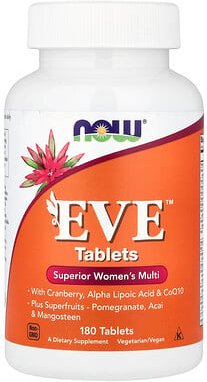 NOW Foods, EVE™, Superior Women's Multi, 180 Tabletten
