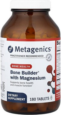 Metagenics, Bone Builder® With Magnesium, Knochenaufbau mit Magnesium, 180 Tabletten