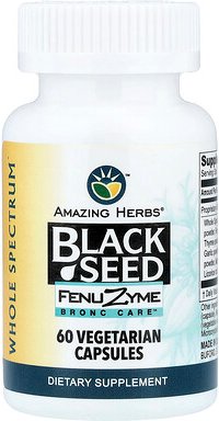 Amazing Herbs, Schwarzkümmel, 60 vegetarische Kapseln