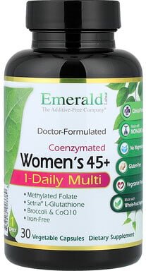 Emerald Laboratories, Coenzymated Women's 45+ 1-Tages-Multivitamin, 30 pflanzliche Kapseln
