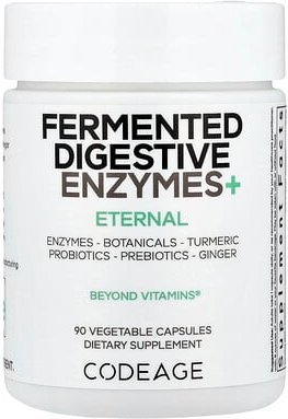 Thumbnail - Codeage, Fermented Digestive Enzymes+, fermentierte Verdauungsenzyme, 90 pflanzliche Kapseln