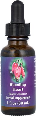 Flower Essence Services, Bleeding Heart, Flower Essence, Blutendes Herz, Blütenessenz, 30 ml (1 fl. oz.)