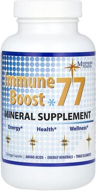 Morningstar Minerals, Immune Boost 77, Mineral Supplement, Unterstützung des Immunsystems, Mineralstoffpräparat, 120 pfl...