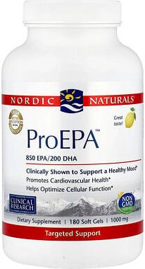 Thumbnail - Nordic Naturals, ProEPA™, Fischöl, Zitrone, 180 Weichkapseln