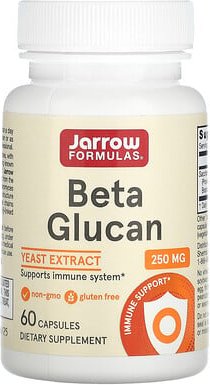 Thumbnail - Jarrow Formulas, Beta Glucan, Beta-Glucan, 250 mg, 60 Kapseln