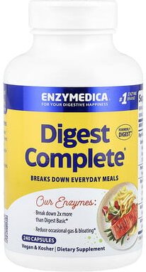 Enzymedica, Digest Complete Enzyme Formula, komplette Enzymformel für die Verdauung, 240 Kapseln