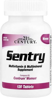 21st Century, Die Gesundheitswache für Frauen, Multivitamin- & Multimineralpräparat, 120 Tabletten