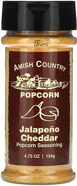 Amish Country Popcorn, Popcorngewürz, Jalapeño-Cheddar, 134 g (4,75 oz.)