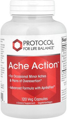 Protocol for Life Balance, Ache Action™, 120 pflanzliche Kapseln