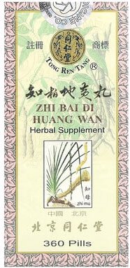 Tong Ren Tang, Zhi Bai Di Huang Wan, 360 Pillen