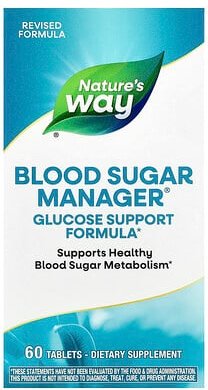 Nature's Way, Blutzucker-Manager®, 60 Tabletten
