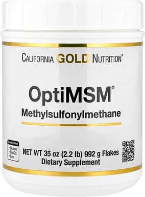 California Gold Nutrition, OptiMSM® Flakes, Methylsulfonylmethan-Flocken, 992 g (35 oz.)