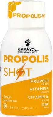 Bee & You, Propolis Shot, Propolis-Shot, 50 ml (1,69 fl. oz.)