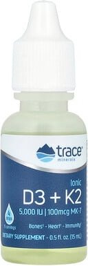 Thumbnail - Trace, Ionic D3 + K2, D3 + K2, 15 ml (0,5 fl. oz.)