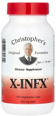 Christopher's Original Formulas, X-INFX, 440 mg, 100 vegetarische Kapseln (880 mg pro Kapsel)