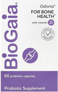 BioGaia, Osfortis mit Vitamin D, 60 Kapseln