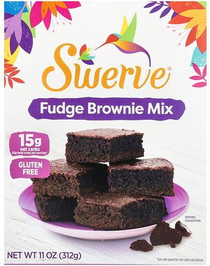 Swerve, Fudge Brownie Mix, Fudge-Brownie-Mischung, 312 g (11 oz.)