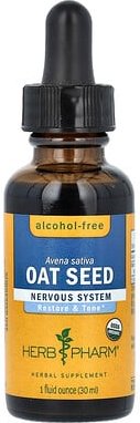 Herb Pharm, Oat Seed, Hafersamen, alkoholfrei, 30 ml (1 fl. oz.)