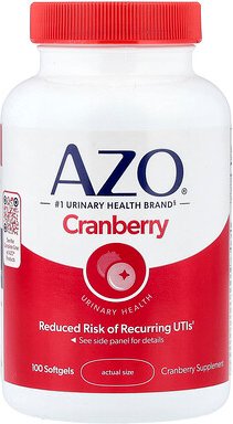 Thumbnail - AZO, Cranberry, Urinary Health, Gesundheit der Harnwege, 100 Weichkapseln