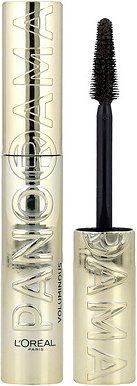 L'Oréal, Voluminous® Panorama™ Mascara, 702 Schwarzbraun, 9,9 ml (0,33 fl. oz.)