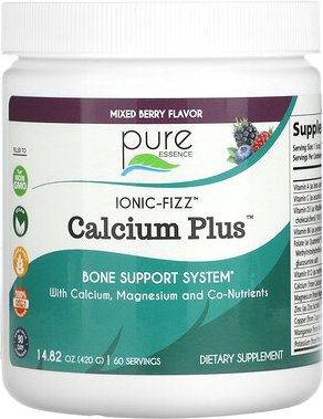 Pure Essence, Ionic-Sprudel, Calcium Plus, Mixed Berry, 420 g (14,82 oz.)