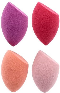 Real Techniques, Mini Miracle Complexion Sponge®, Mini-Make-up-Schwamm, 4 Schwämme