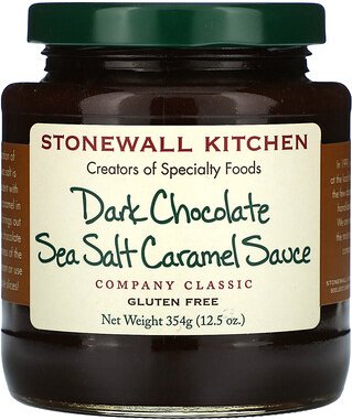 Stonewall Kitchen, Dark Chocolate Sea Salt Caramel Sauce, dunkle Schokolade und Meersalz-Karamell-Sauce, 354 g (12,5 oz....