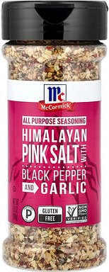 McCormick, Allzweckgewürz, pinkes Himalayasalz mit schwarzem Pfeffer und Knoblauch, 184 g (6,5 oz.)