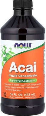 NOW Foods, Acai Liquid Concentrate, flüssiges Acai-Konzentrat, 473 ml (16 fl. oz.)
