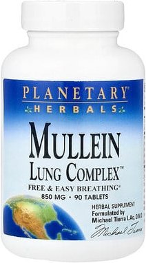Planetary Herbals, Königskerze, Lung Complex™, 90 Tabletten